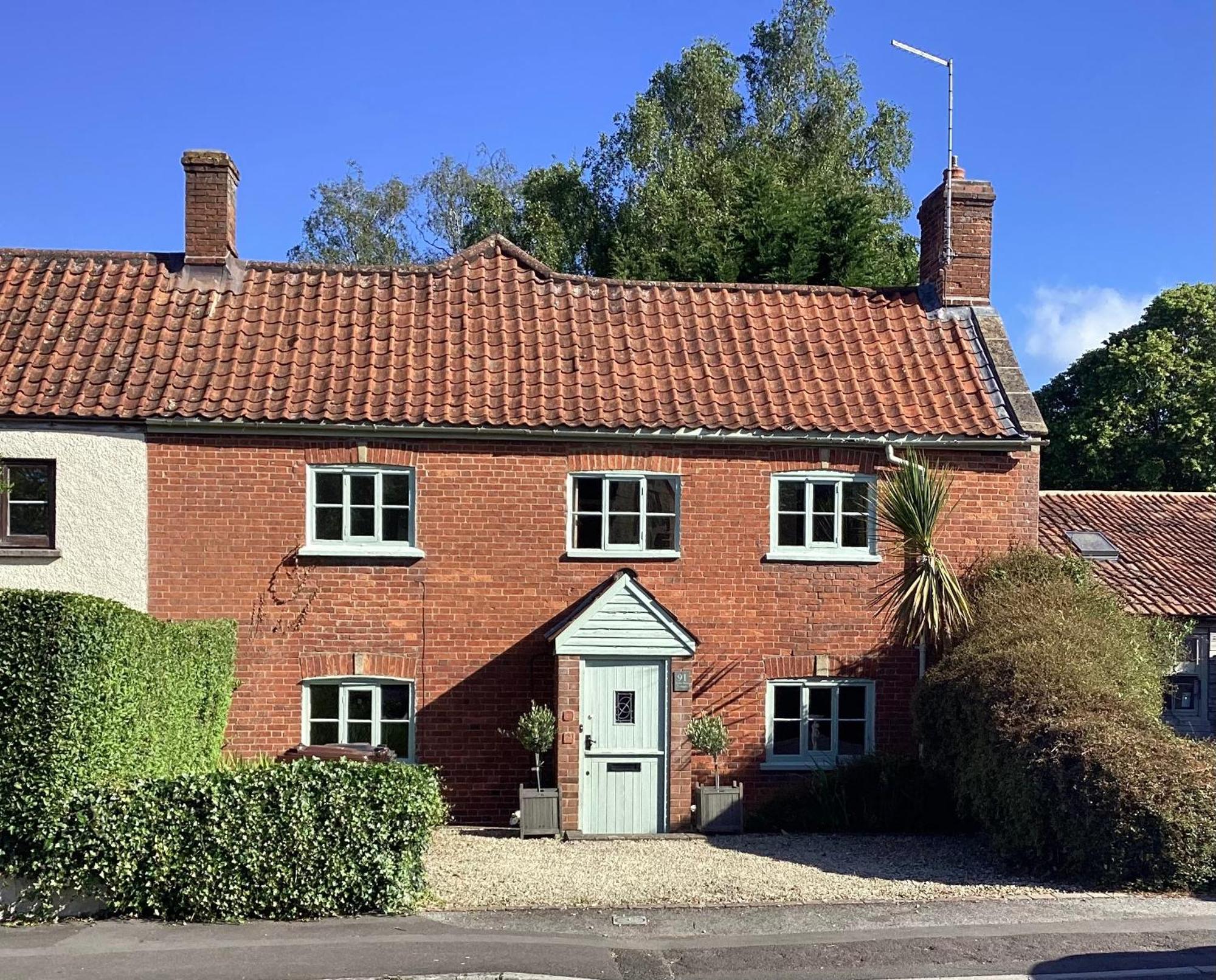 Tythe Barn Cottage Glastonbury Exteriér fotografie